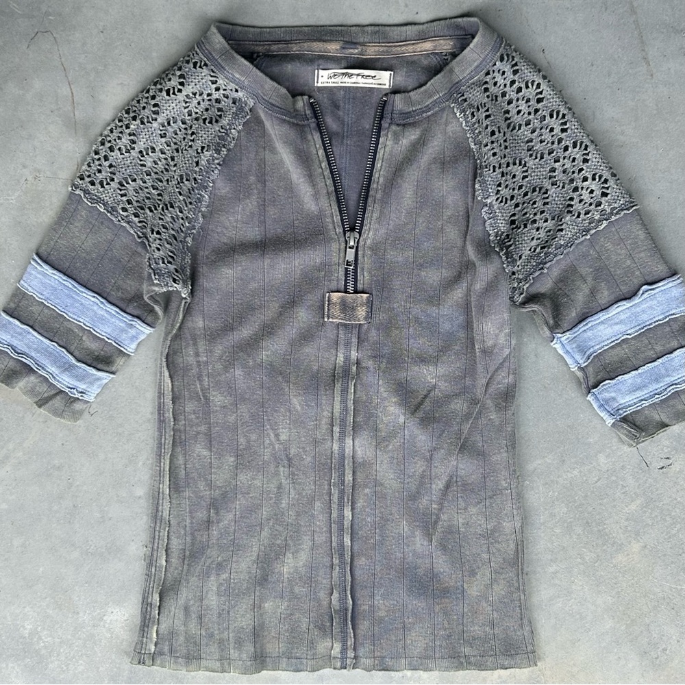 We The Free Quarter zip top